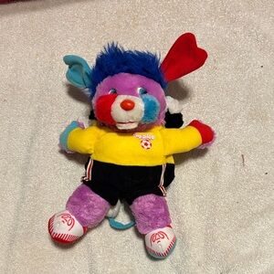 Vintage original soccer Popples.